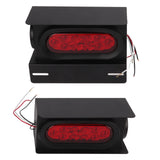 Tail Light Trailer Light Boxes Housing Kit 10LED for Heavy Truck for Bus