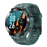 MELANDA Outdoor Military GPS Smart Watch Men 360*360 HD Screen Heart Rate IP68 Waterproof Sports Smartwatch For Android IOS K37