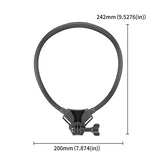 Sports Camera Neck Mount Holder Chest Strap for GoPro Hero 12/11/10, Insta360 OSMO POV Vlog Video Recording