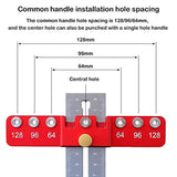 1 Piece Cabinet Hardware Jig Tool Adjustable Drill Template Guide Tool For Installation Of Drawer