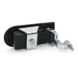 Durable Cabinet Coated Metal Hasp with Key Compression Latch Handle for Toolbox Camper Trailer Truck Caravan Lock