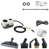 High Steam Sterilization Cleaner for Home Appliances, Baby Toys - US/EU Plug. Ideal for Kitchen Hood, Car, Air Conditioning.