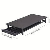 1pc Coffee Capsule Storage Drawer Storage Box Iron Art Coffee Machine Base Can Hold 40 Capsules, Coffee Bean Rack, Coffee Capsule Rack