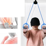 for Physical Care Rotator Cuff Recovery Alleviate Sore Improve Mobility Over The Door Shoulder Pulley Red Blue