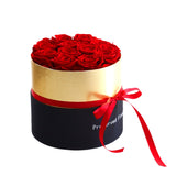 Romantic Level A Eternal in Box Gifts Wife Real Rose Preserved wer Gift Set Home Decor Valentines Day Wedding-B