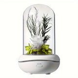 1pc Colorful Atmosphere Light Preserved Flower Aromatherapy Machine, Portable Air Purifier, The Best Holiday Gift For Women