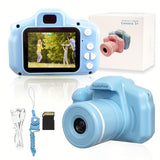 Long Lens Kids Camera For Chrsitamas Halloween Birthday Gift HD Digital Viedo Camera For 3-12 Years