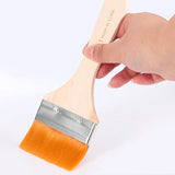 100pcs Nylon Paint Brush Different Size Wooden Handle Drawing Brushes for Acrylic Oil Painting School Art Supplies