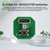 Flashlight driver DIY circuit board, TypeC port, integrated charging and discharging module
