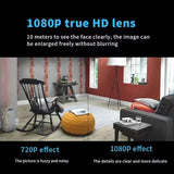 1080P HD Mini WiFi Security Camera Portable Night Vision Motion Detection Wireless Surveillance Camcorder for Home and Office