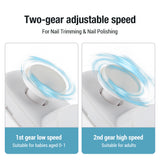 Automatic Electric Clippers 5 In 1 Polish hine Portable Drill Kit Nail Art Exfoliating Polishing Tool