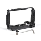 Andoer Aluminum Alloy Video Cage Magnetic Wrench Cold Shoe Arca QR Slot 1/4 Inch for Sony A6700 Camera