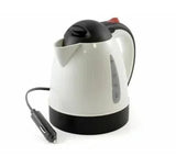 1000ML Car Hot Kettle Portable Water Heater Travel Auto 12V/24V for Tea Coffee 304 Stainless Steel Large Capacity Vehicle