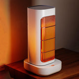 Space Heaters Desk Overheat Protection with Auto Shut Off Electric Personal Heater for Bathroom Table