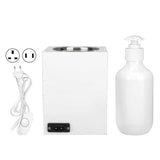 Massage Oil Heater Single Bottle Adjustable Aluminum Alloy Inner Liner Fast Heat Lotion Warmer for Beauty Salon SPA EU/UK/US