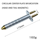 Titanium alloy magnetic fork magnetic prosthesis stick lymph meridian massage stick titanium magnetic energy dialing beauty stic