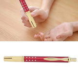 Medical Stainless Steel Pen Fingertip Earlobe Collection Blood Cupping Drainage Acupuncture Massage Curing Tool