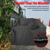 1pc Grill Cover, BBQ Grill Cover, Outdoor Barbecue Grill Cover, Sunscreen Garden Dust Cover