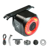 XOSS XR Pro Tail Automatic Brake Sensing Team Sync Bicycle Rear Light 4 Mode Rechargeable Waterproof Cycg LED Taillight