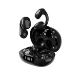 2023 Sport Earphones Headphones TWS Wireless Bluetooth 5.3 Ear Hook Earbuds Headset with Mic Clip Type Digital Display Game New