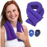 Portable Electric Heating Scarf Flaxseed Pads Neck Leg Abdomen Heat Pain Relief Cervical Vertebra Fatigue Therapy