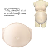 Pregnancy Skin Friendly Breathable Fake Belly Costume Outer Elastic Band 1 To 5 Months for Performance Advertising