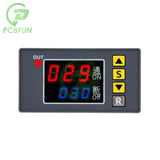 Delay AC 110V 220V Programmable Cycle Timer Switch ON-Off Control LED Digital Display Time Relay Module