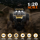 RC Cars Toys, 1:20 Scale Remote Control Car Toy, High Speed 20 Km/h Electric Toy, Off Road Vehicle,
