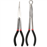 Lectrical Electrical Connector Disconnect Pliers, 11Inch Long Spark Plug Removal Pliers Pipe Clamp