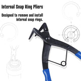 Hot-Pliers Circlips Snap Ring Grip Plier 50 mm Long Nose 1.2mm 90 Degrees Bending For Motorcycles Truc