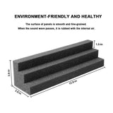 24 Pcs Bass Traps Acoustic Panels Sound Padding,Studio for Corner Soundproofing Foam,Sound Proof Foam