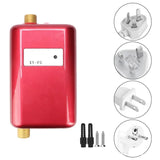 Instant Heater 220V Portable Electric Heaters for Bathroom Hot Water Shower and Home Kitchen Heating