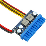 DC-DC Power Board Full Set Of Wires Plastic Solid State Power Module Suitable For DC-ATX Direct Plug-In Power Board 120W 12V