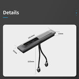 Top-For Tesla Model 3/Y 2021-2022 Quick Charger Intelligent USB Docking Station Shunt Hub Car Interior Powered Splitter