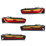 Tail Turn Signals ABS Housing Tail Light Assembly PMMA Lens High Brightness Multifunction for Euro Models