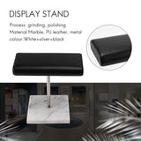 White Marble Base Watch Sier Metalrod Belt Props Bracelet Display Jewelry Lengthen Placement Stand