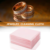 50 Pack Jewelry Cleaning Cloth,Jewelry Polishing Cloth For Sterg Sier Gold Platinum Pink