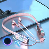 Bluetooth 5.2 Earphones Neckband Wireless Earbuds Magnetic Earphone Waterproof Sport Headset with Mic Long Battery Life