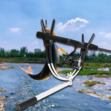 Rod Holder 360 Degree Rotating Detachable Accessories Portable Bracket Pole Stand for Raft Boat Fishing