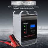 Car Battery Charger Intelligent US EU Plug 12V 24V High Power 600W Pulse Repair Fully Automatic For Lithium Lead Acid Batteries