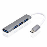 USB-c one to four computer splitter Type-c hub expansion dock USB 3.0 suitable for mobile phones and laptops