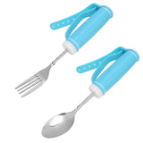 Household Durable Stroke Elderly Auxiliary Tableware Disabled Hand Anti-Shake Aid Accessory Anti-Slip Eating Spoon Tool