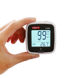 UNI-T A25M PM2.5 Tesers Air Quility Monitor Measurement 0~500ug/Cubic Meters Auto Range Overload Indicate Input Polymer Battery