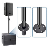 Speaker Pole Speaker Extender Convenient Wear Resistant Replace Practical Speaker Stand M20 Threaded for Stage Performances