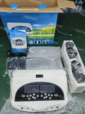 Dual Ionic Detox Foot Bath SPA System Feet Electric Massager LCD Display Cell Detoxification Machine with Two Arrays and Belts