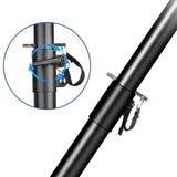 Speaker Pole Speaker Extender Convenient Wear Resistant Replace Practical Speaker Stand M20 Threaded for Stage Performances