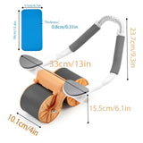 Abdominal Muscles Fitness Wheel Training Slimming Fitness Abs Roller Bodybuilding Abdominal Roller Wheel Belly Workout Equipment