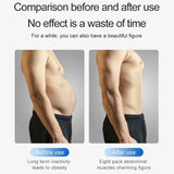 Abs Muscle Stimulator Toner Electric EMS Trainer Belt Abdominal Vibration Fitness Belts Body Waist Weight Loss Slimming Massager