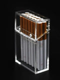 Acrylic Lipstick Box Transparent Lipstick Display Box Lipstick Lighter Storage Pocket Carry Smoking Tool Container