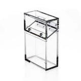 Acrylic Lipstick Box Transparent Lipstick Display Box Lipstick Lighter Storage Pocket Carry Smoking Tool Container